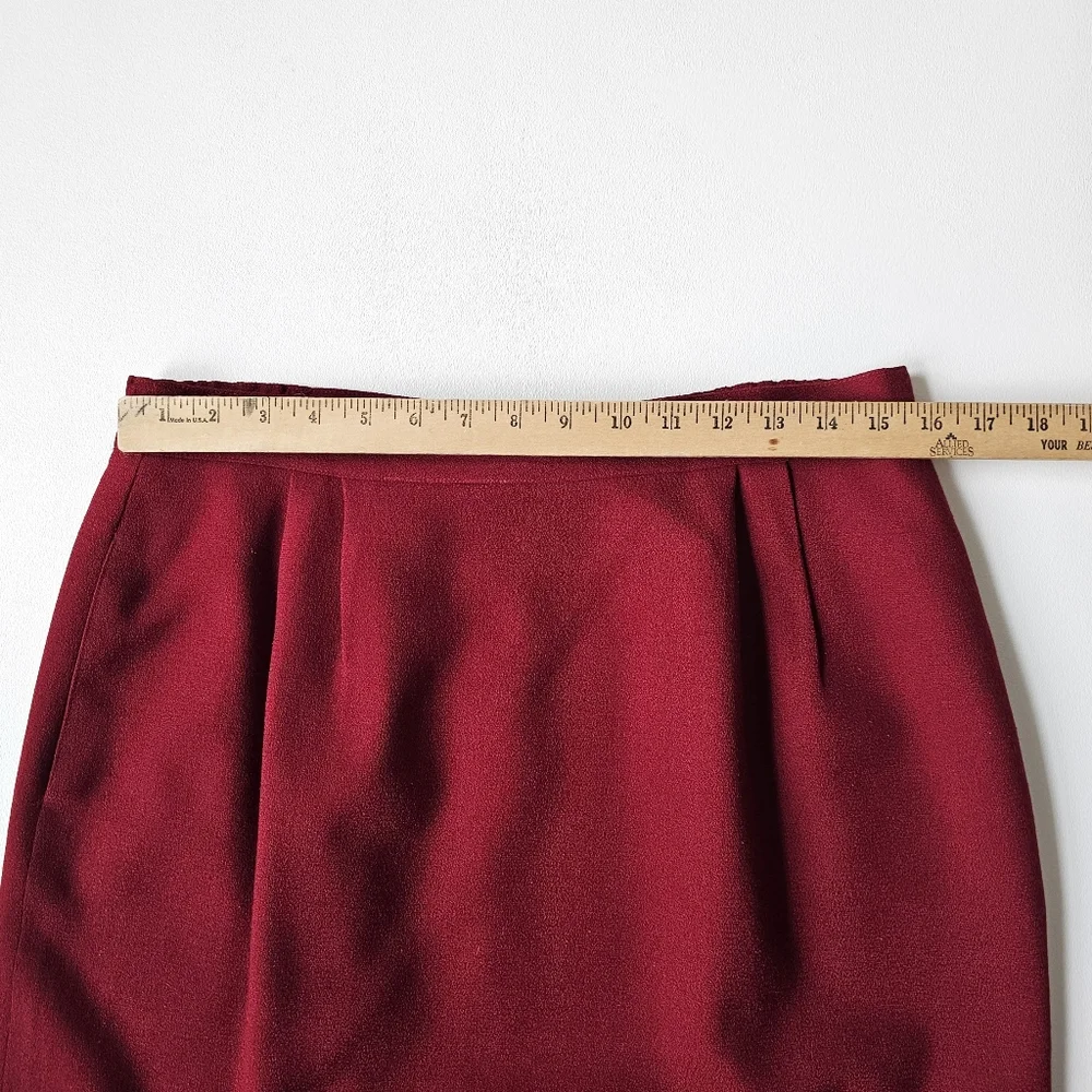 Vintage Talbots 100% Worsted Wool Pencil Skirt – Size 14 – Made in USA